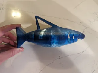 Shark bath toy