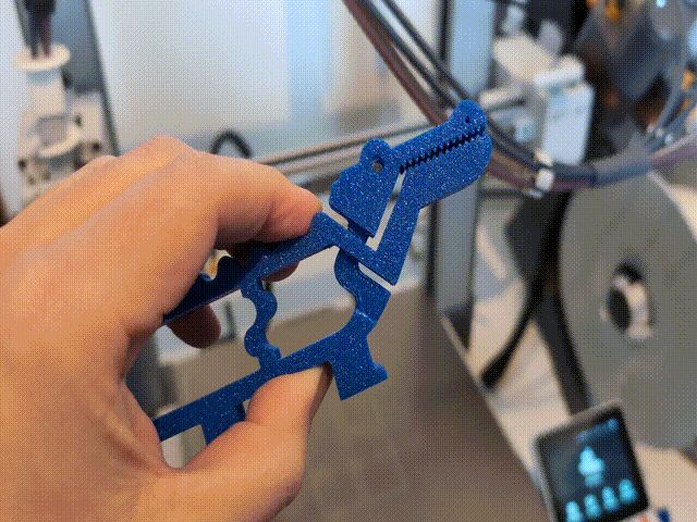 Funny Crocodile Clip