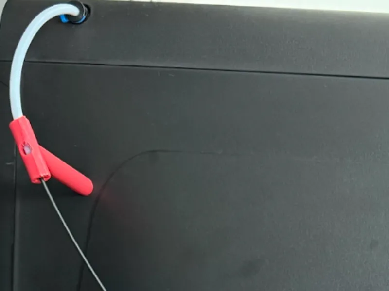 Qidi q1 pro filament guide (left inlet)