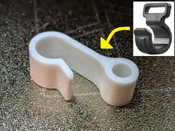 Tent Clip compatible with most tents, customizable