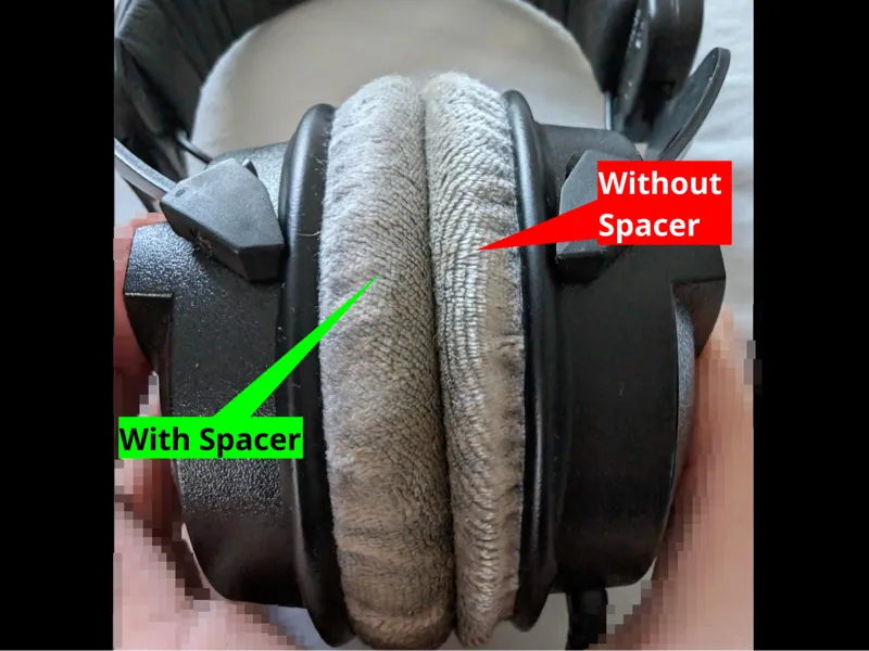 Beyerdynamic DT 770 Pro Comfort Spacer Earpad Mod