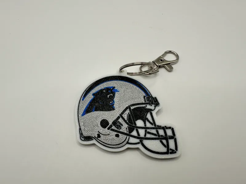 Carolina Panthers Keychain