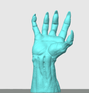 Miniatura 1 do modelo 3D 恶魔之手