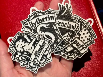 Harry Potter House Keychains