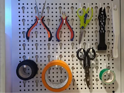 Ganci pegboard Action