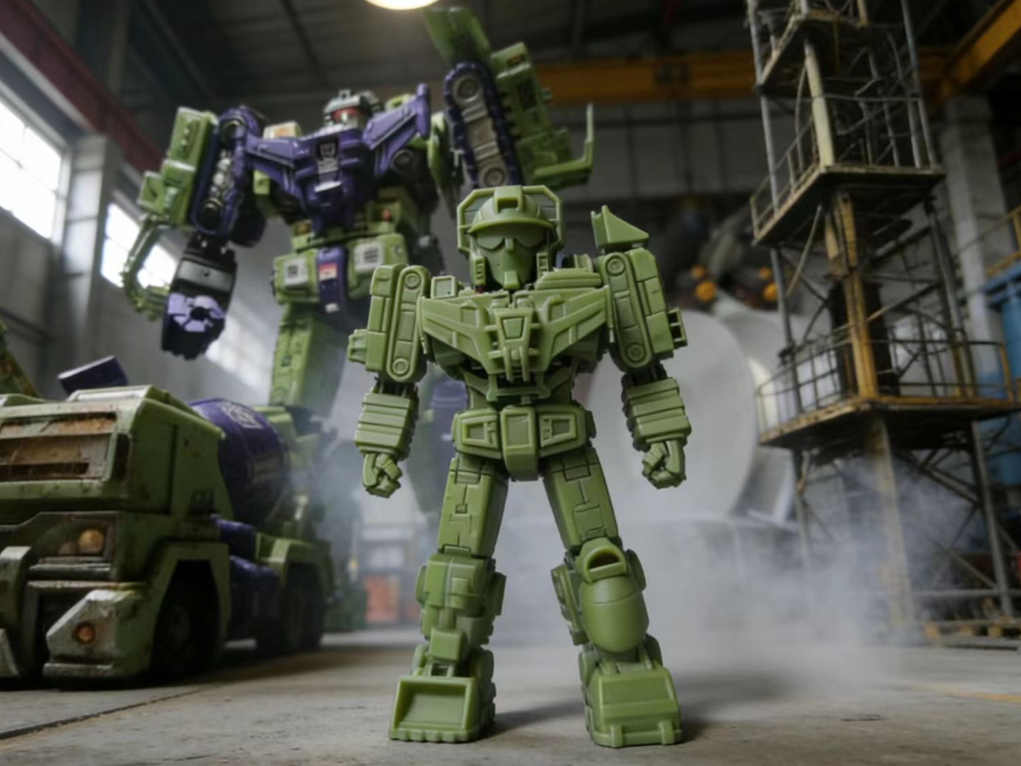 Transformers-Chibi Devastator