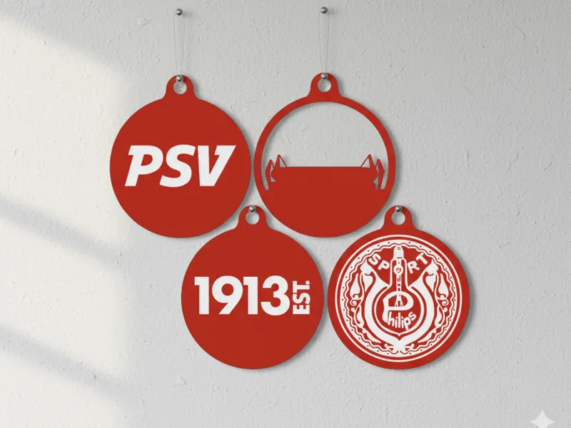 PSV Eindhoven christmas ornaments