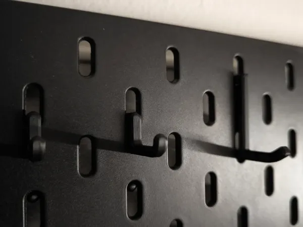 Crochets pour panneau perforé Ikea Skådis