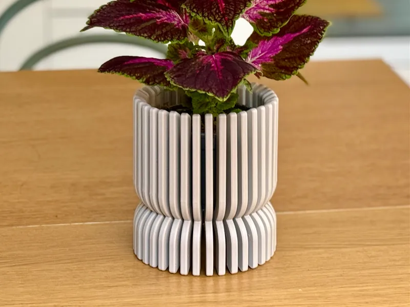 Raised Planter Pot Decor Kit