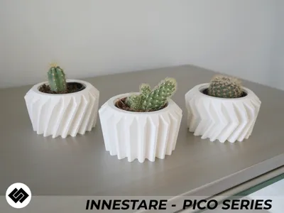 Innestare Series Triple Planter Set by Embrace Making - MakerWorld