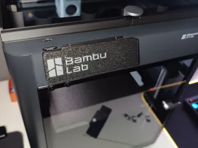 Hinged P1S Screen Cover with Bambulab Logo