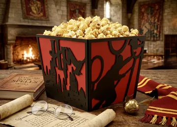 Accesorio para impresora 3D: Harry Potter Popcorn Bucket | No AMS — vista de referencia 3