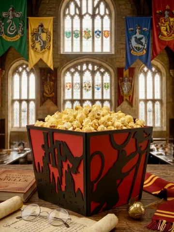 Accesorio para impresora 3D: Harry Potter Popcorn Bucket | No AMS — vista de referencia 2