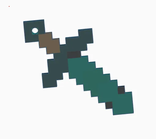 Minecraft Gigantic Sword by Ryan_the_Lion MakerWorld: Download Free 3D ...