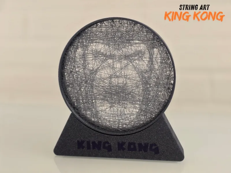 Stringart KING KONG