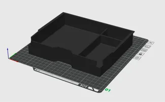 2023 Ford Ranger SLT console tray