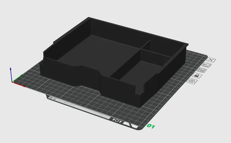 2023 Ford Ranger SLT console tray