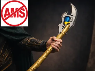Loki Scepter – Multicolor Printable Prop (No AMS)