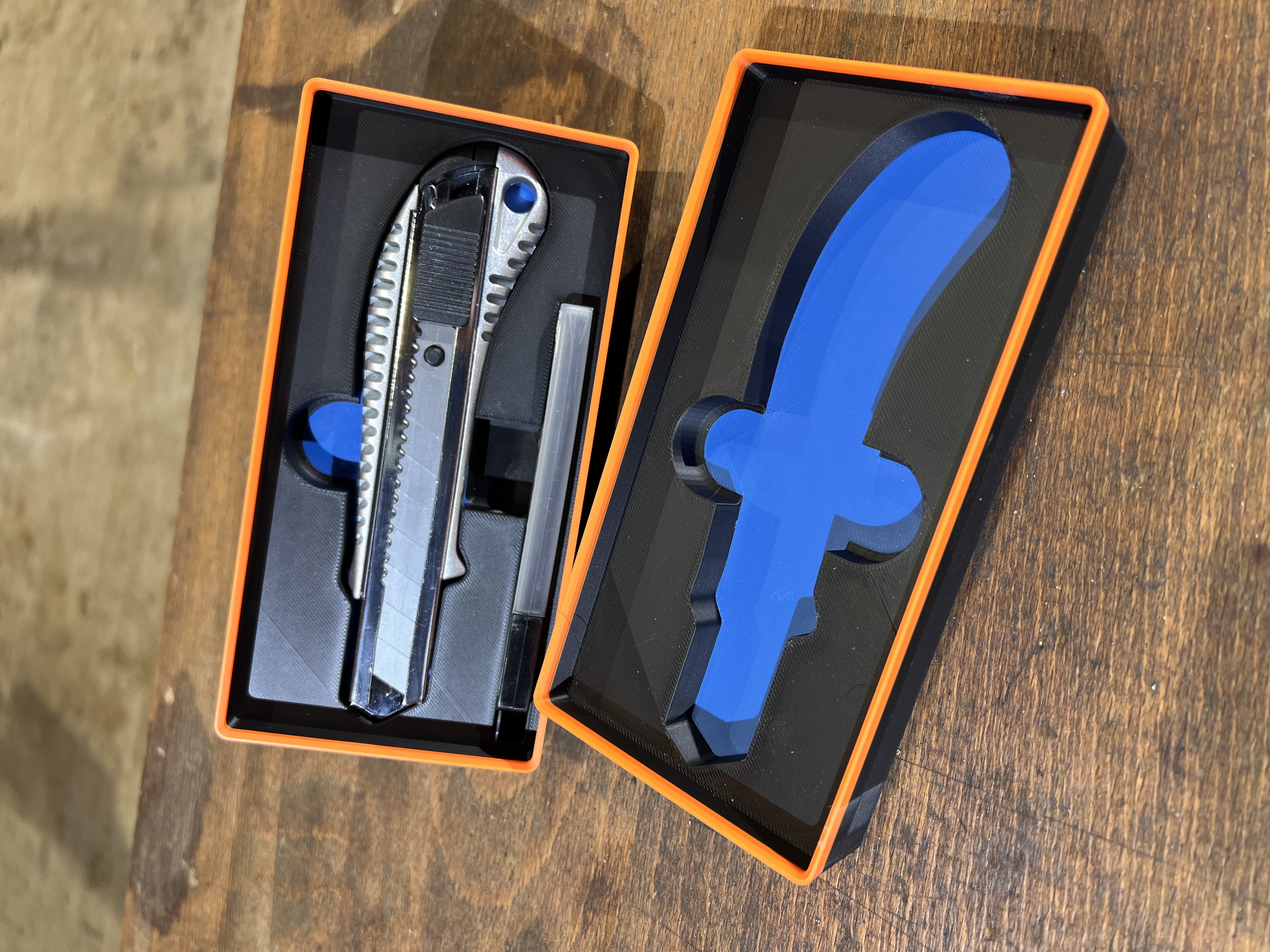 Miniatura 2 do modelo 3D Gridfinity BGS Cuttermesser 4x2