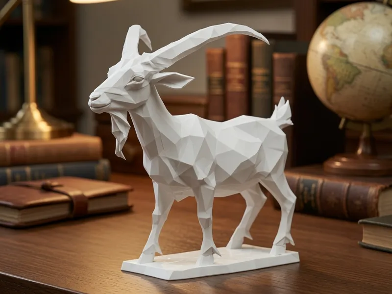 Low Poly Goat