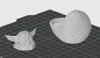 One color 0.2mm layer, 2 walls, 15% infill