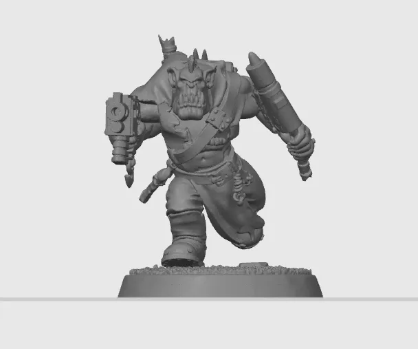 Ogre boyo in motion - Free 3D Print Model - MakerWorld