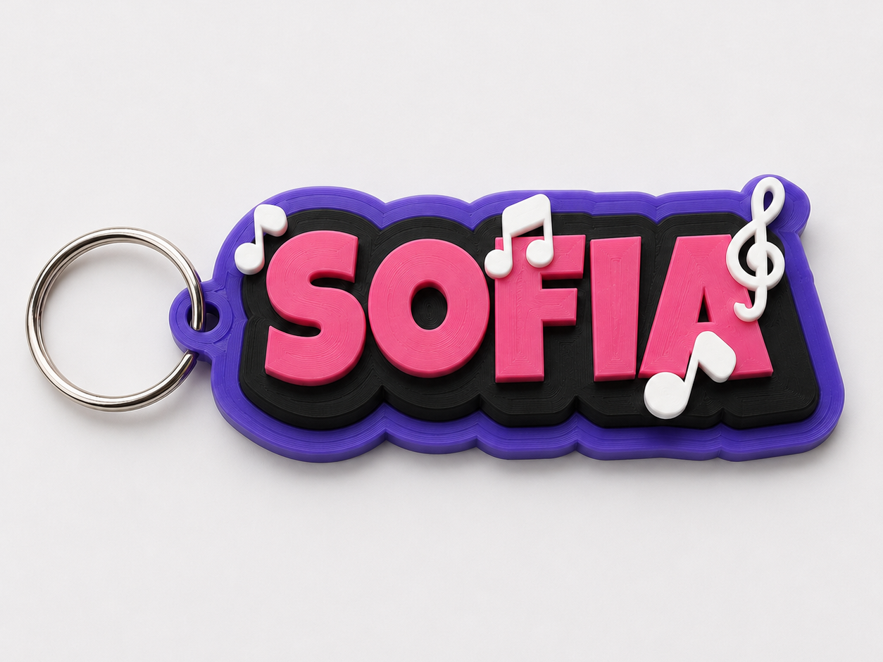 Sofia's notes name tag