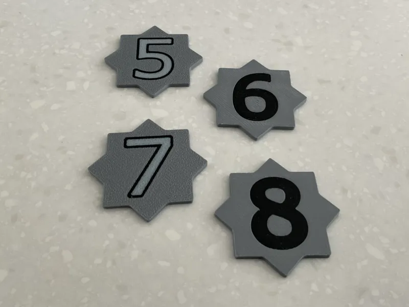 Hunter tokens - Monster Hunter World boardgame