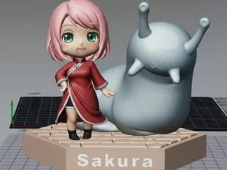 sakura naruto e sua invocação