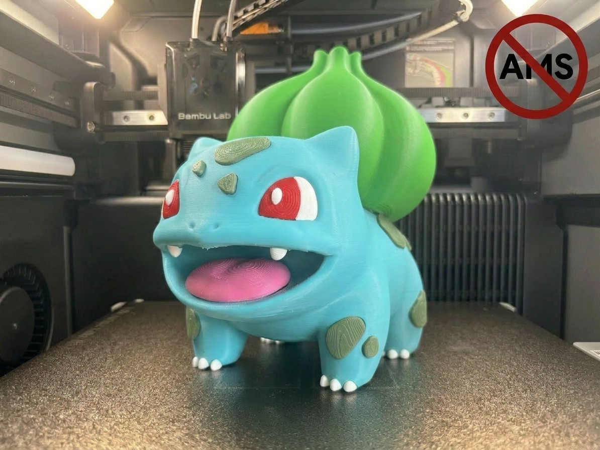 Bulbasaur – Figurine (AMS + No AMS Versions) 