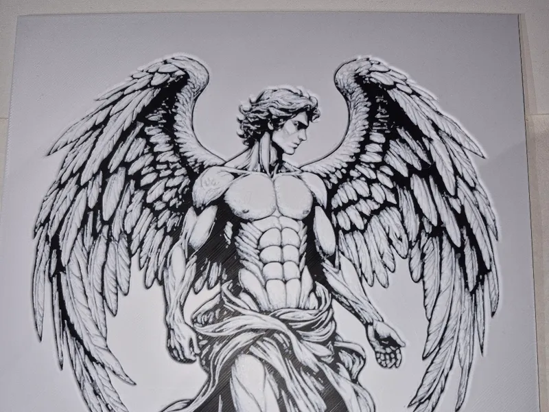 Divine GuardianHighDetail Archangel Michael Relief