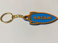 Single keyring print 0.2mm layer, 2 walls, 15% infill