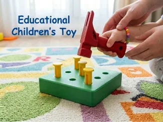 Martelinho Educativo Infantil Com Pregos 