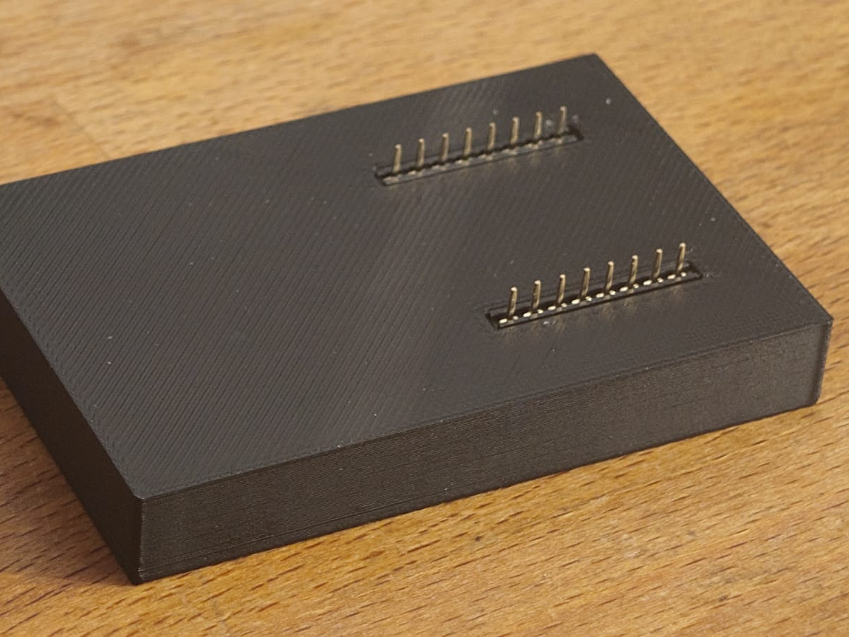 D1 Mini Socket Solder Helper