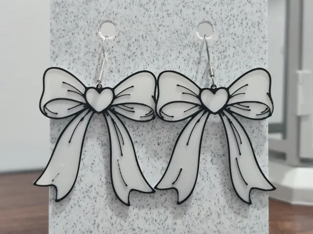 Aretes Bow Coquette