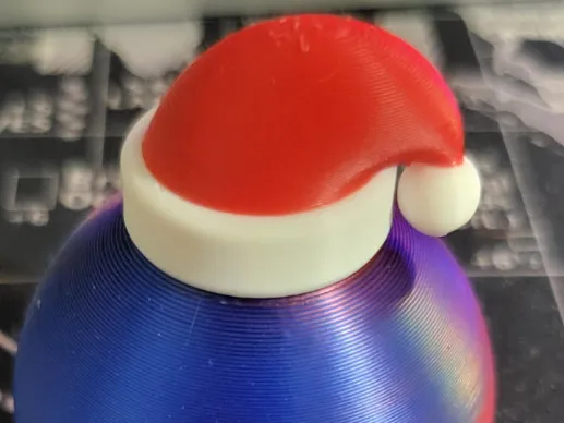 Gorro bola de navidad