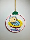 baby Jesus ornament