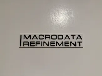 Macrodata Refinement Sign