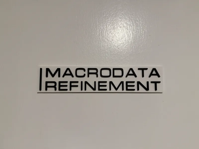 Macrodata Refinement Sign