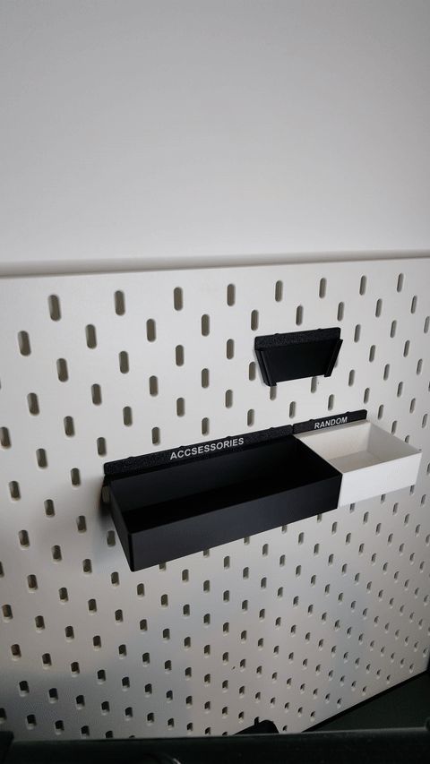 IKEA Skadis Removable Containers