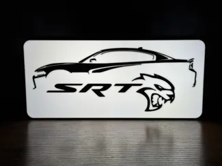 Custom Light Box Inspired By Dodge SRT Hellcat