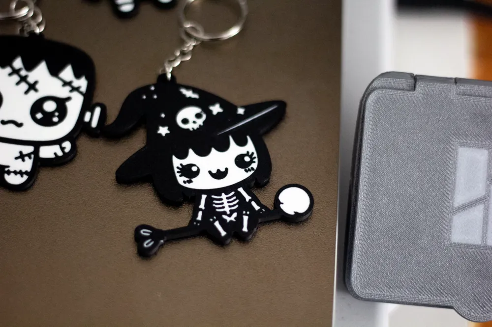 Halloween Keychain Set - Free 3D Print Model - MakerWorld