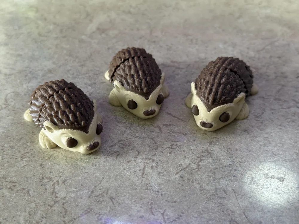 Flexi Mini Hedgehog - Free 3D Print Model - MakerWorld