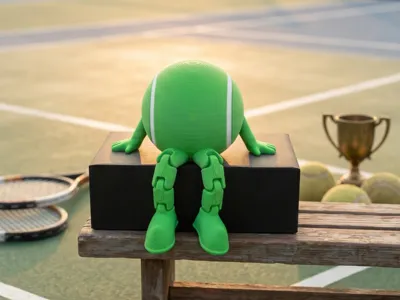 Articulated Flexi Tennis Ball Buddy