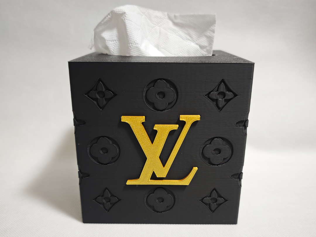 LV正方形纸巾盒