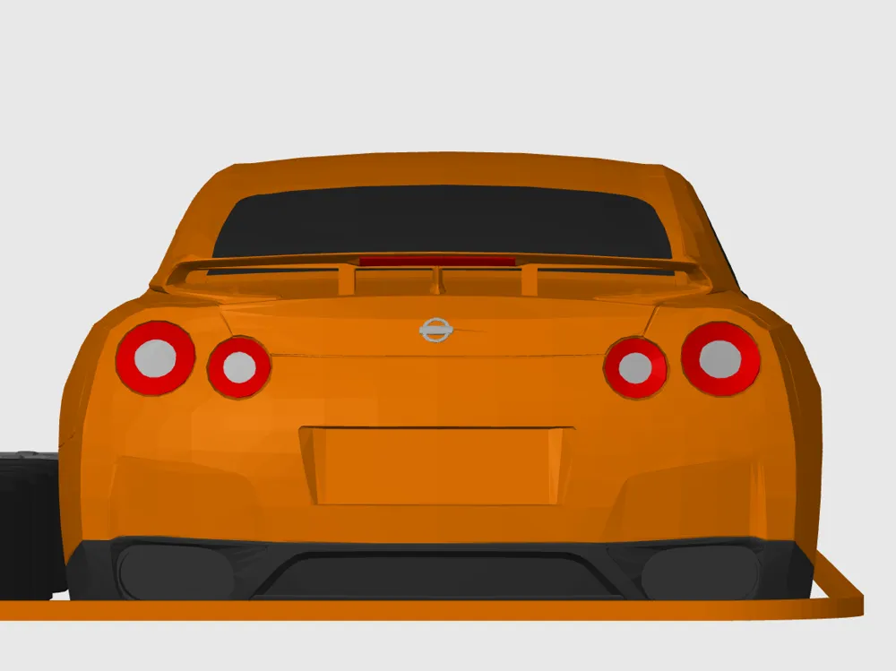 Nissan GT-R R35 Kit Card (1:24 scale) Remixed by The Kit Card Guy ...