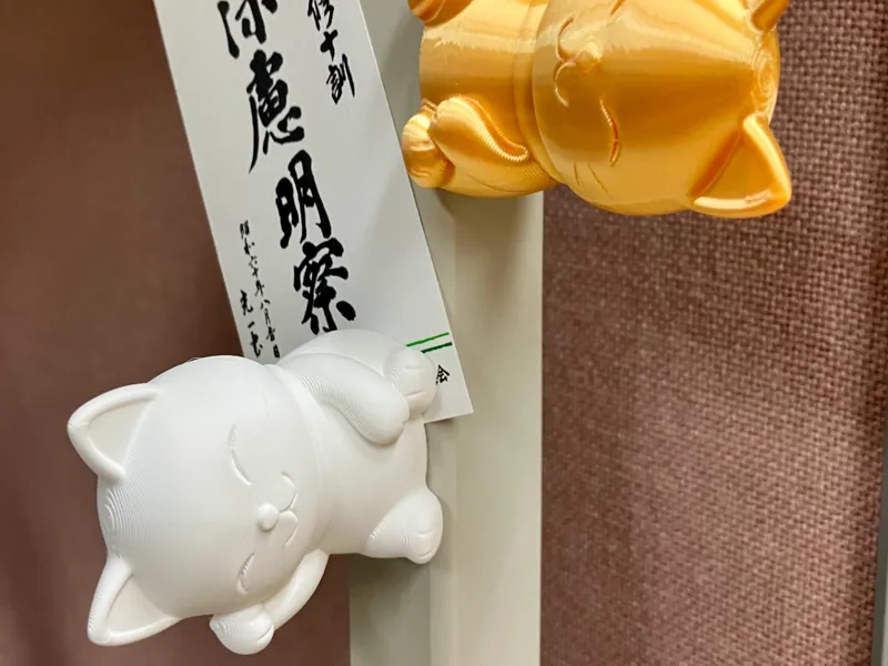 招き猫（マグネット対応）