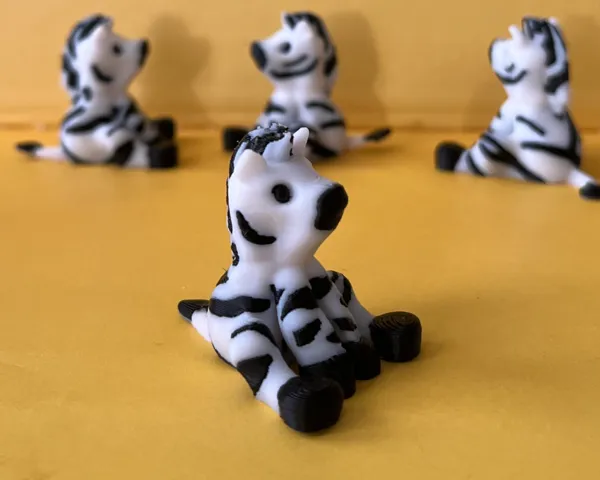 Mini zèbre mignon
