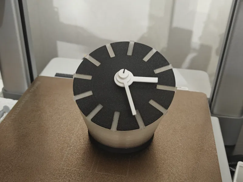 Nightstand Clock MH011 with a Puck Light