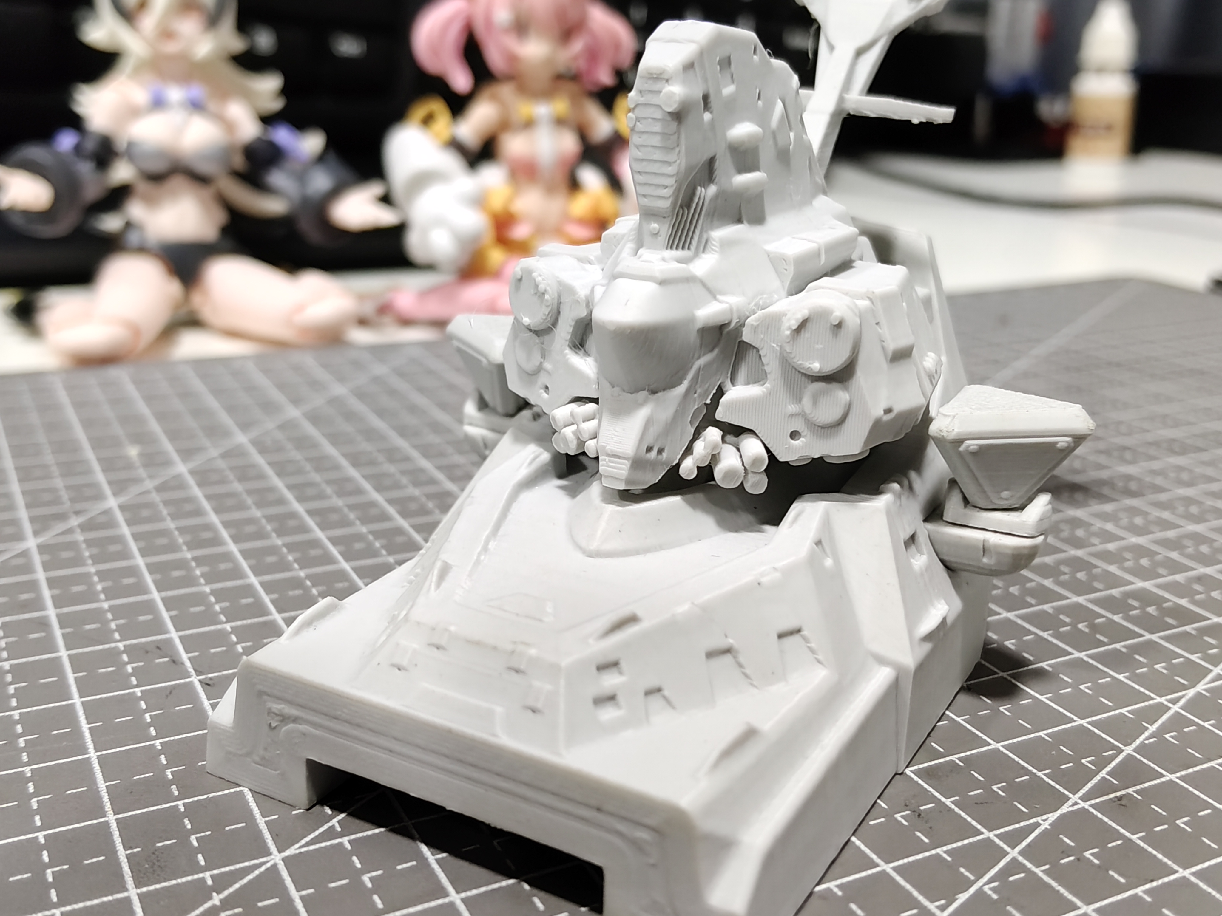 1/1000 超时空要塞2/3级可变式战斗航母 - 1